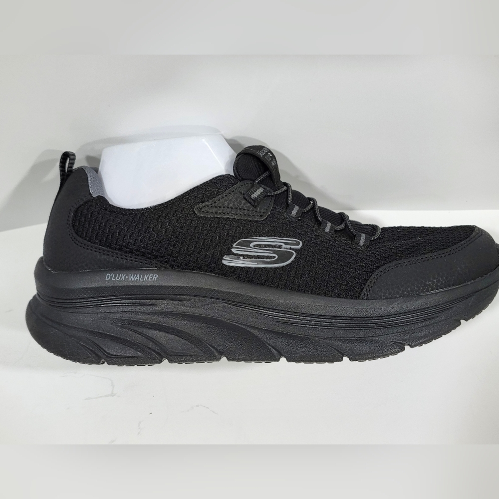 Skechers Women's Black D'Luxe Walker Athletic Shoes Size 9.5